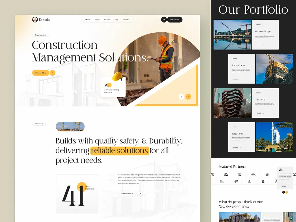 Concept Construction Portfolio Image